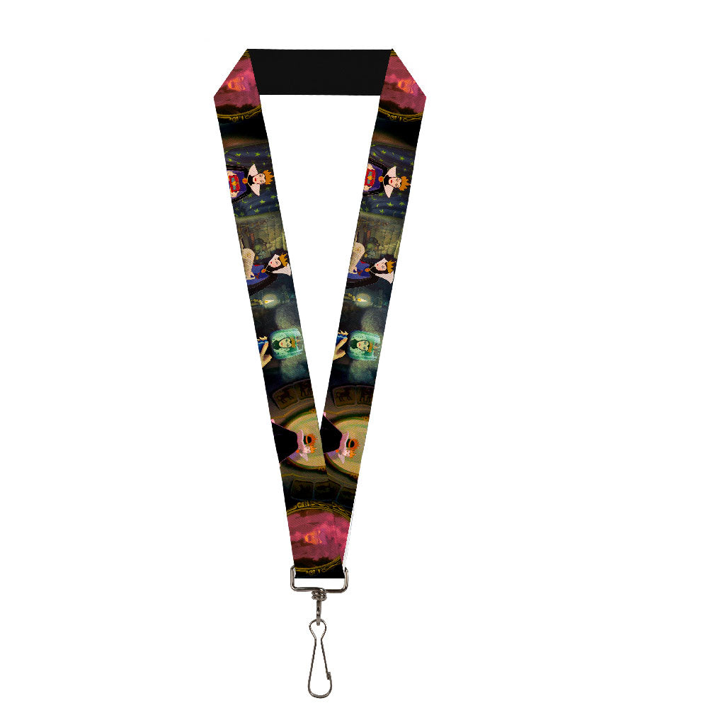 Lanyard - 1.0" - Snow White Evil Queen Poses