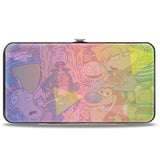 Hinged Wallet - Nick 90's 24-Character Group Pose + CLOSE-UP Fade Multi Color