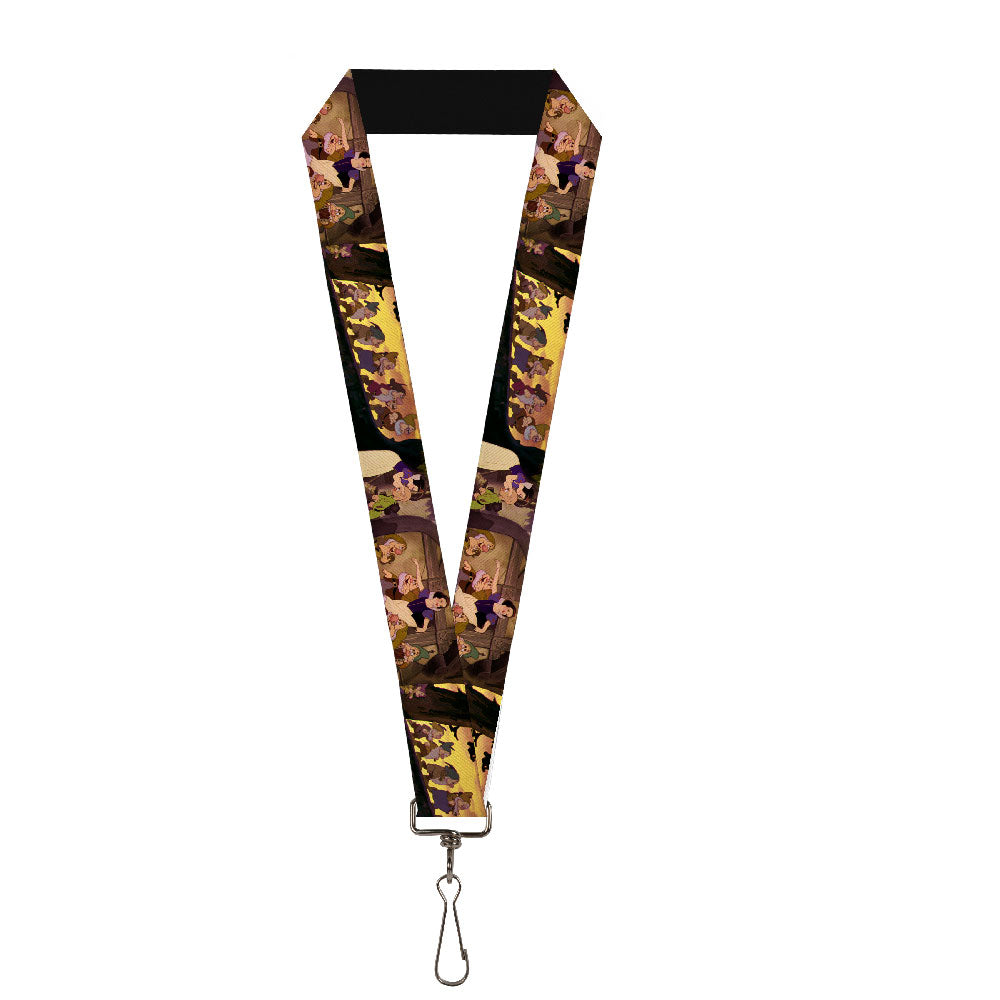 Lanyard - 1.0" - Snow White & the Seven Dwarfs Scenes