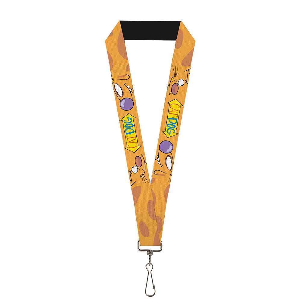 Lanyard - 1.0" - CatDog Stretch CATDOG Logo