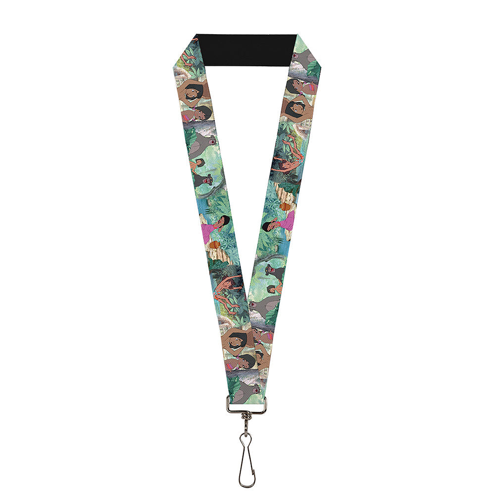 Lanyard - 1.0" - The Jungle Book Scenes