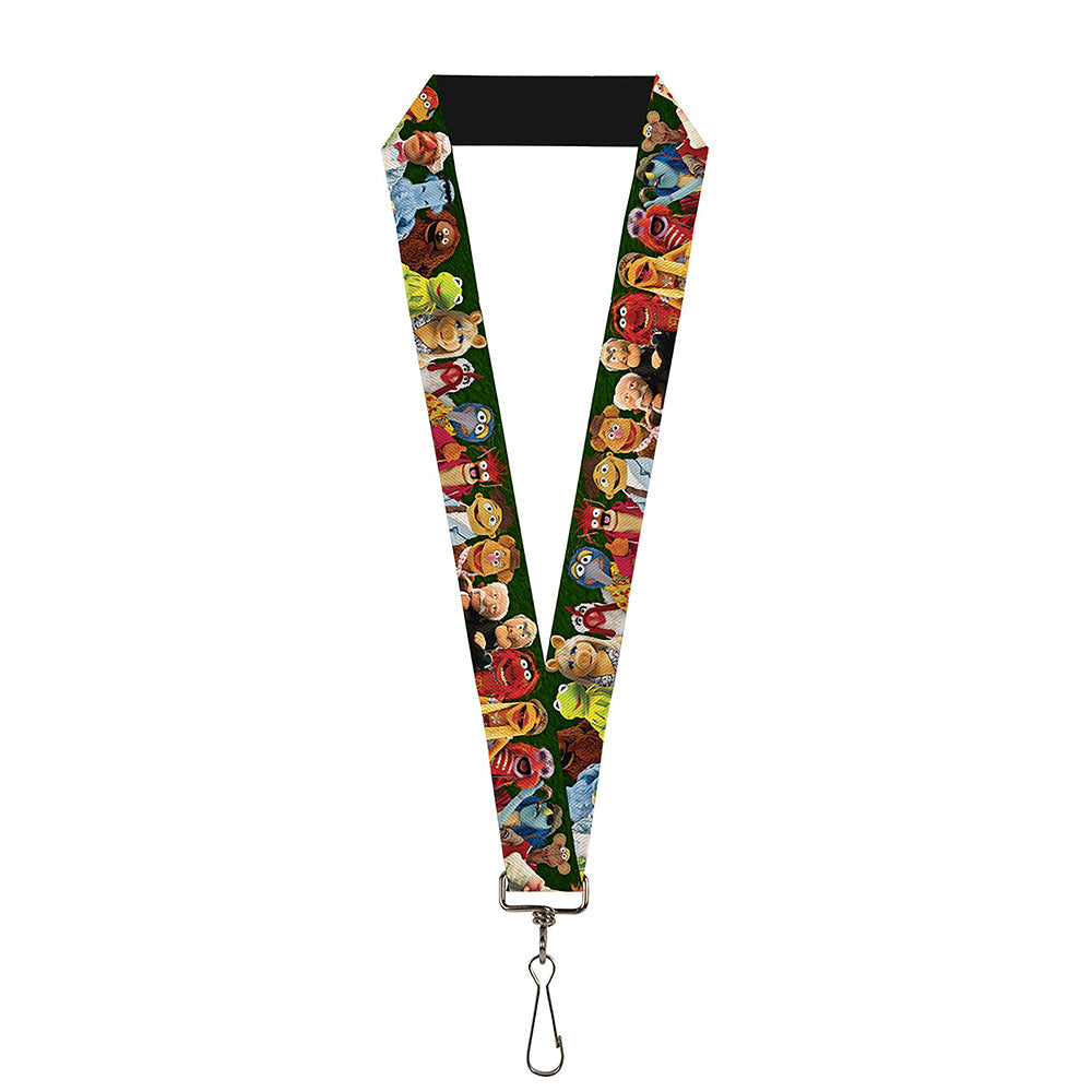 Lanyard - 1.0" - Muppets 20-Character Group Pose Greens