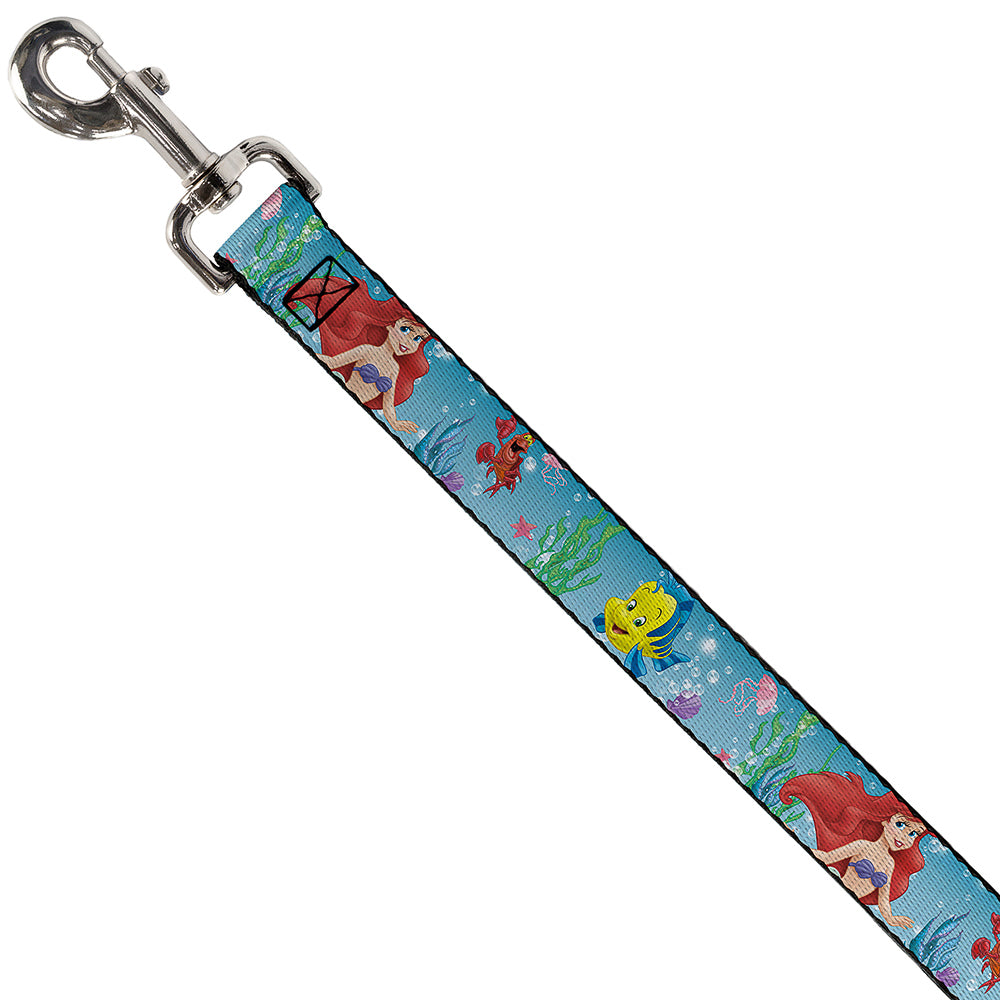 Dog Leash - Ariel, Sebastian & Flounder Scene2