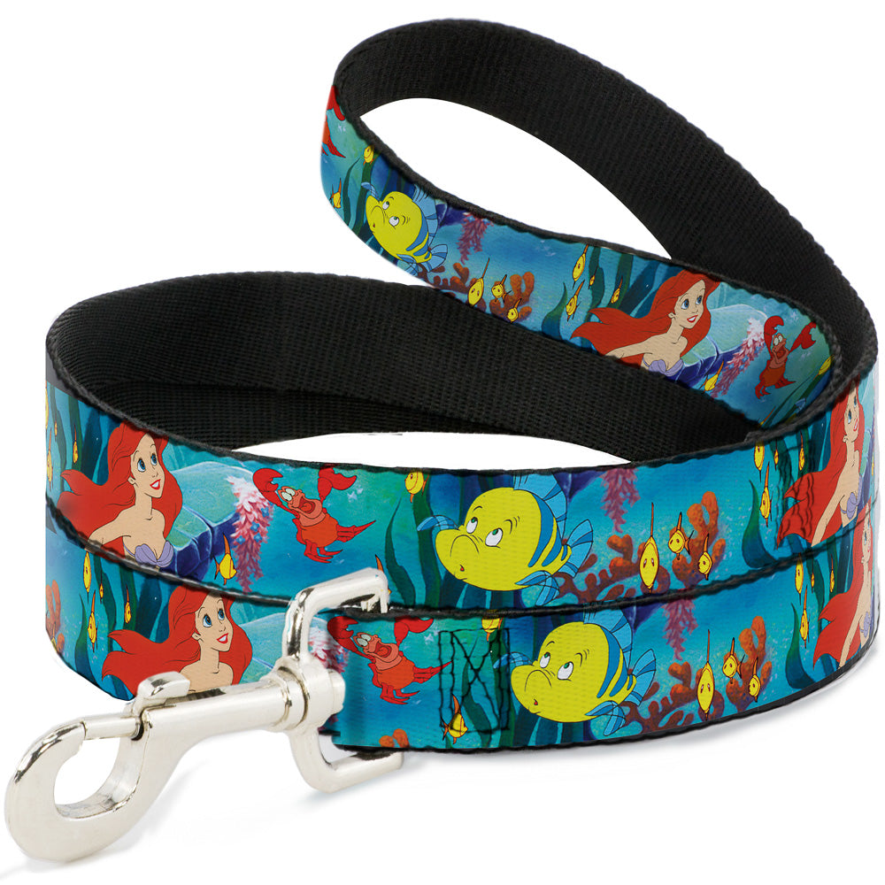 Dog Leash - Ariel, Sebastian & Flounder Scene