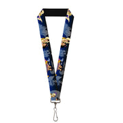 Lanyard - 1.0" - Aladdin & Jasmine Scenes