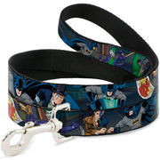 Dog Leash - Batman Battling Villains in Tunnel