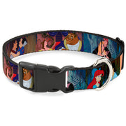 Plastic Clip Collar - Disney Princess Scenes Framed