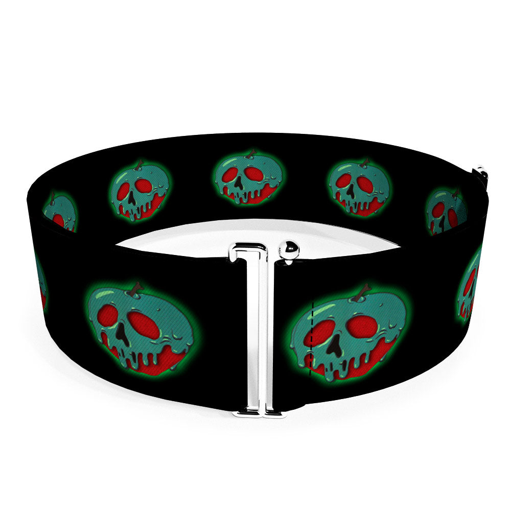 Cinch Waist Belt - Snow White Poisoned Apple Black Green Red