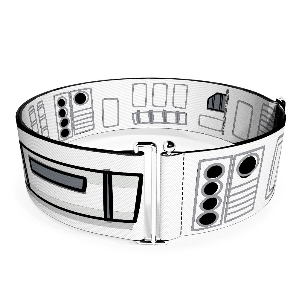 Cinch Waist Belt - Star Wars Stormtroopers Utility Belt Bounding White Black Grays