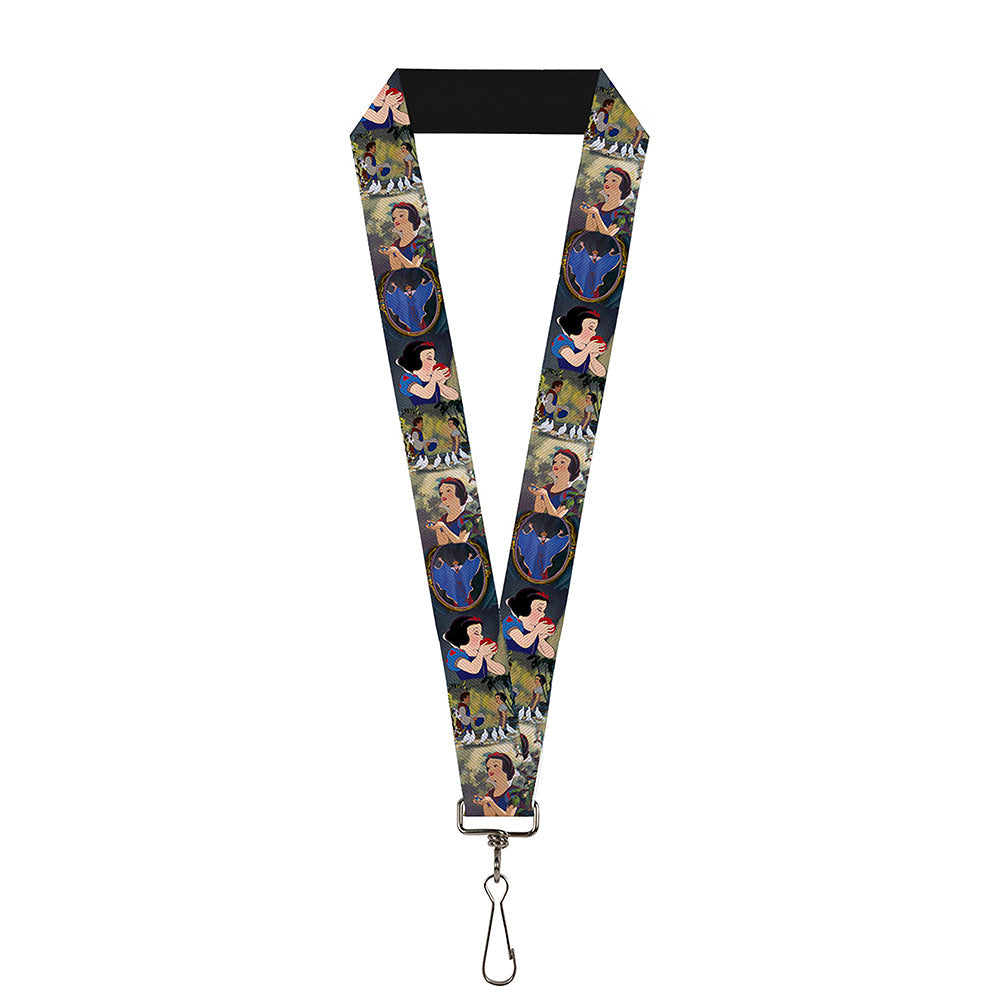 Lanyard - 1.0" - Snow White Scene Blocks