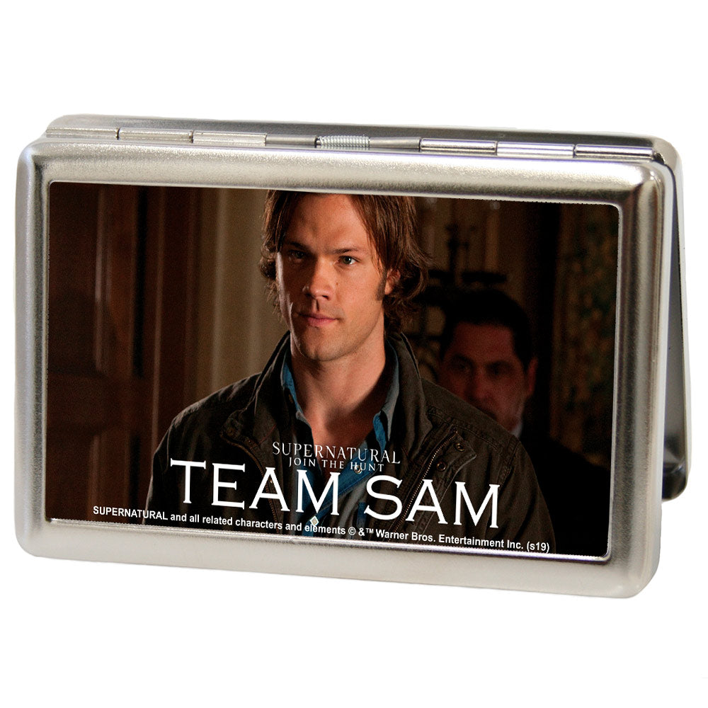 Business Card Holder - LARGE - Supernatural TEAM SAM Sam Pose3 FCG