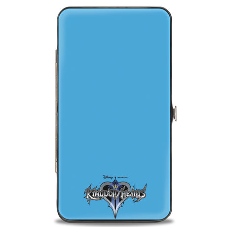 Hinged Wallet - KINGDOM HEARTS II 6-Character Group Pose Clouds Blues