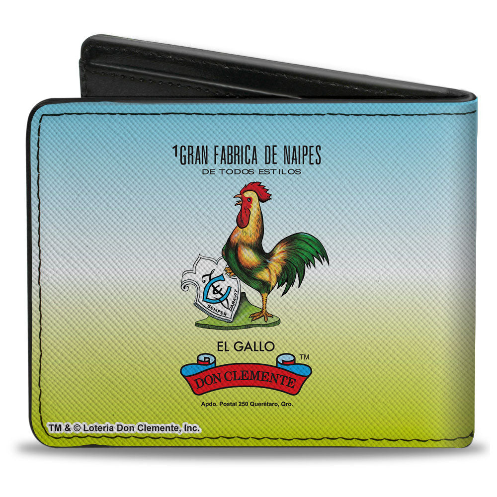 Bi-Fold Wallet - Loteria EL GALLO Rooster Card