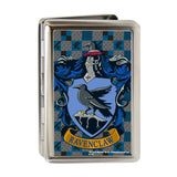 Business Card Holder - LARGE - Ravenclaw Crest FCG Gray Blues