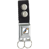 Keychain - Road Runner Action Full Color White