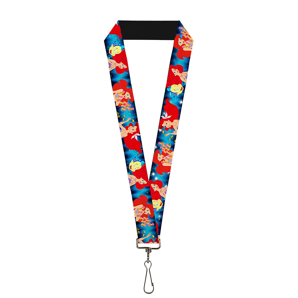 Lanyard - 1.0" - The Little Mermaid Under the Sea Scenes