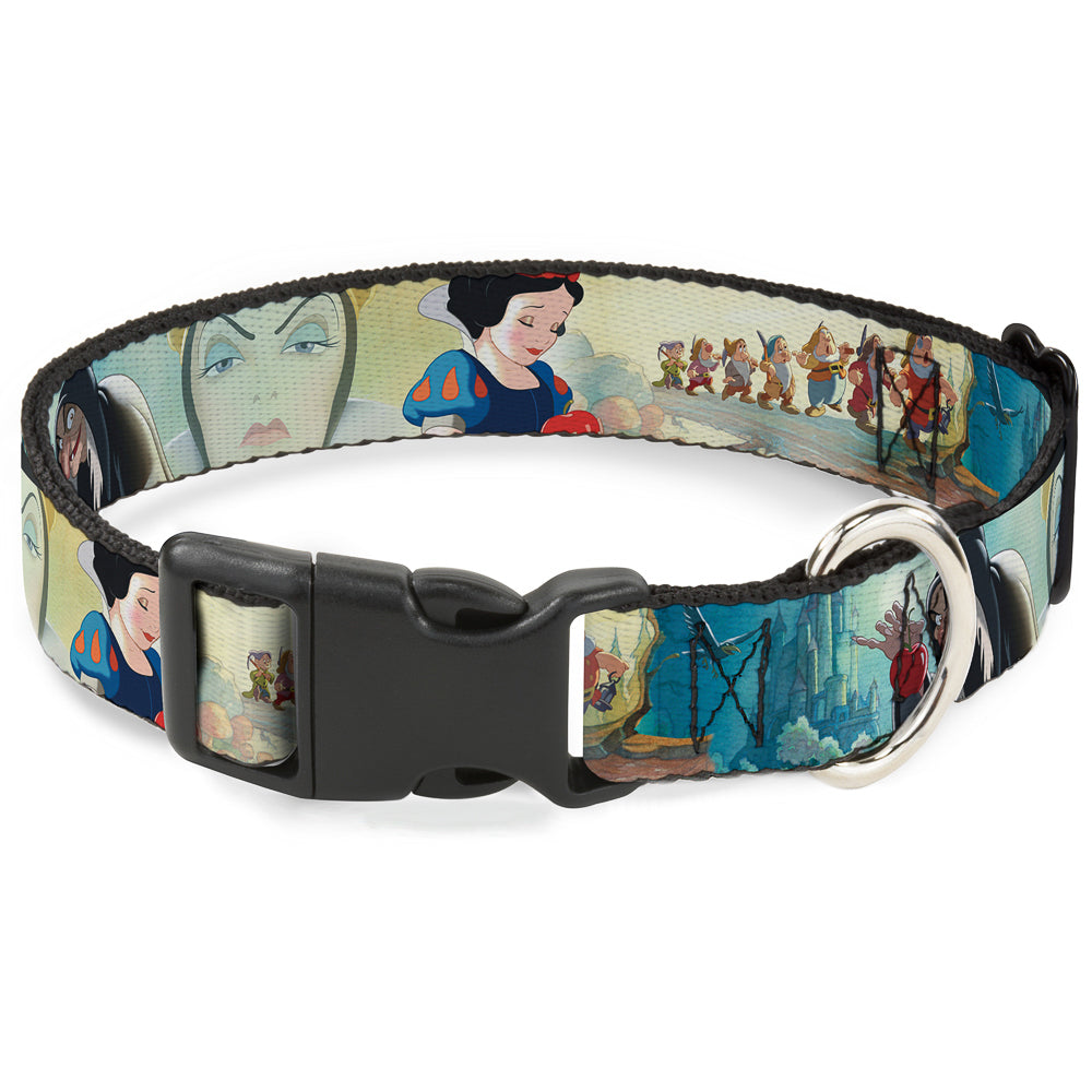 Plastic Clip Collar - Snow White/Dwarves/Old Witch/Evil Queen Scenes