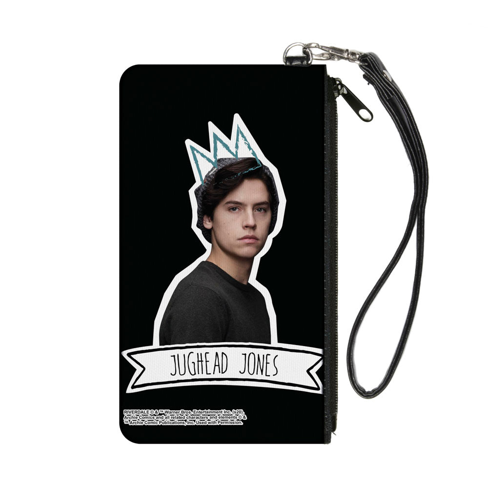 Canvas Zipper Wallet - SMALL - Riverdale JUGHEAD JONES Crown Pose