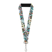 Lanyard - 1.0" - Mickey & Minnie Yodelberg Scenes