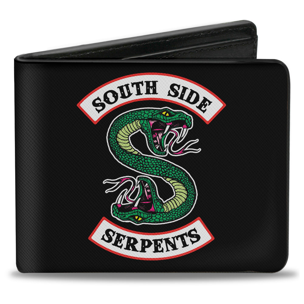 Bi-Fold Wallet - Riverdale SOUTH SIDE SERPENTS Patch Black