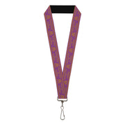 Lanyard - 1.0" - Fantastic Beasts The Crimes of Grindelwald MINISTRY OF MAGIC Icon Purple Gold