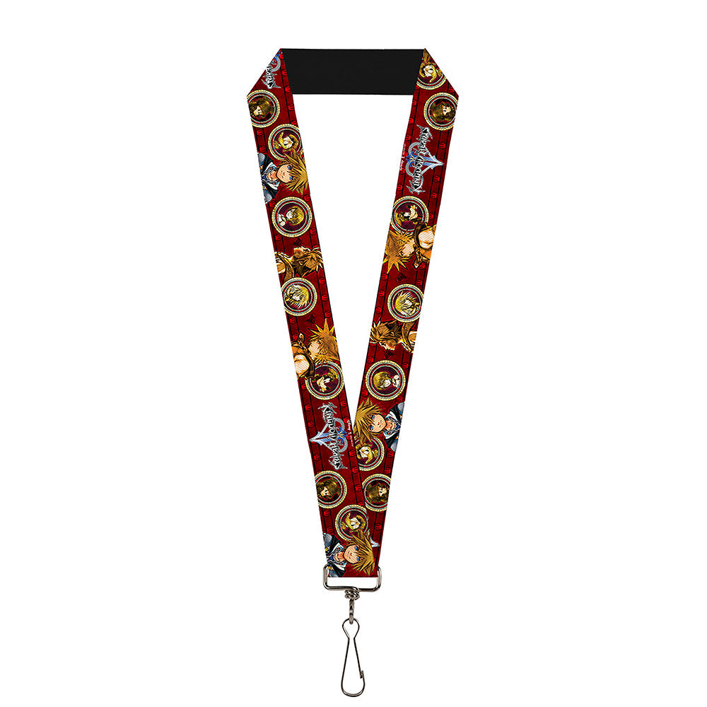 Lanyard - 1.0" - KINGDOM HEARTS Sora Poses Friend Cameos