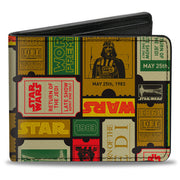 Bi-Fold Wallet - Star Wars Return of the Jedi Movie Release Collage