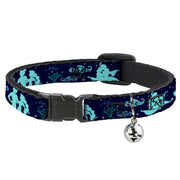 Cat Collar Breakaway - Aladdin & Jasmine Silhouette A WHOLE NEW WORLD