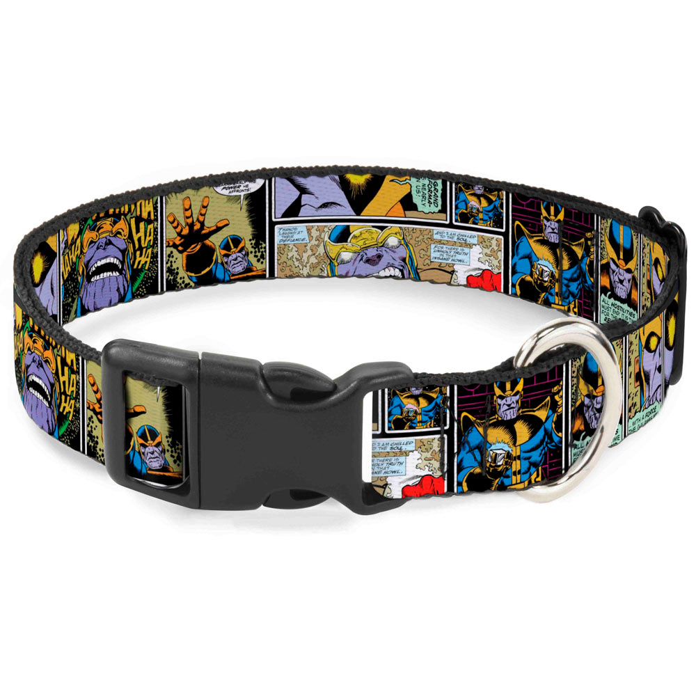 Plastic Clip Collar - Thanos Comic Scene Blocks