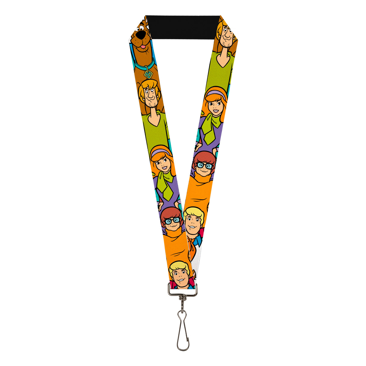 Lanyard - 1.0" - Scooby Doo 5-Character Poses Stack