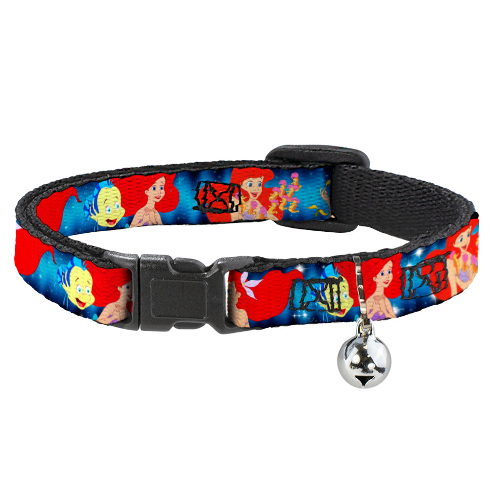 Cat Collar Breakaway - The Little Mermaid Under the Sea Scenes