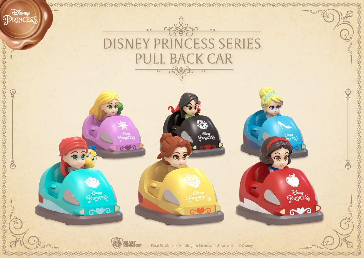 Disney Princess Pull-Back Collectible Car