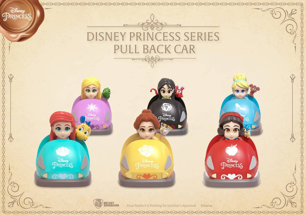 Disney Princess Pull-Back Collectible Car