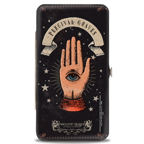 Hinged Wallet - FANTASTIC BEASTS AND WHERE TO FIND THEM PERCIVAL GRAVES Eye in Hand Icon