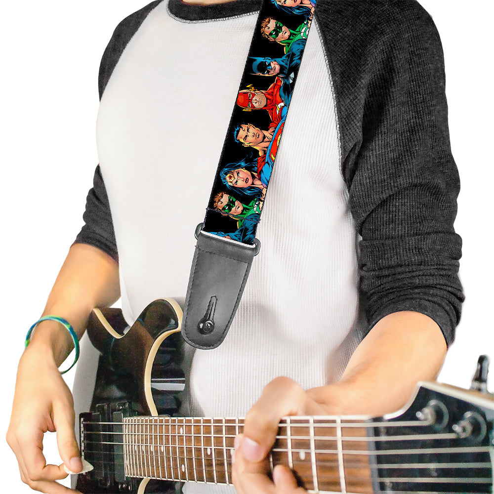 Guitar Strap - Justice League Elite Forces Superheroes