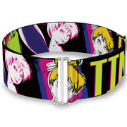 Cinch Waist Belt - TINK LUXE Sketch Black Multi Neon