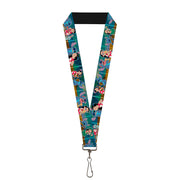 Lanyard - 1.0" - Lilo & Stitch 5-Scene Blocks