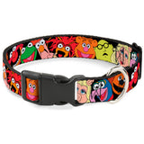 Plastic Clip Collar - Muppets Faces Black