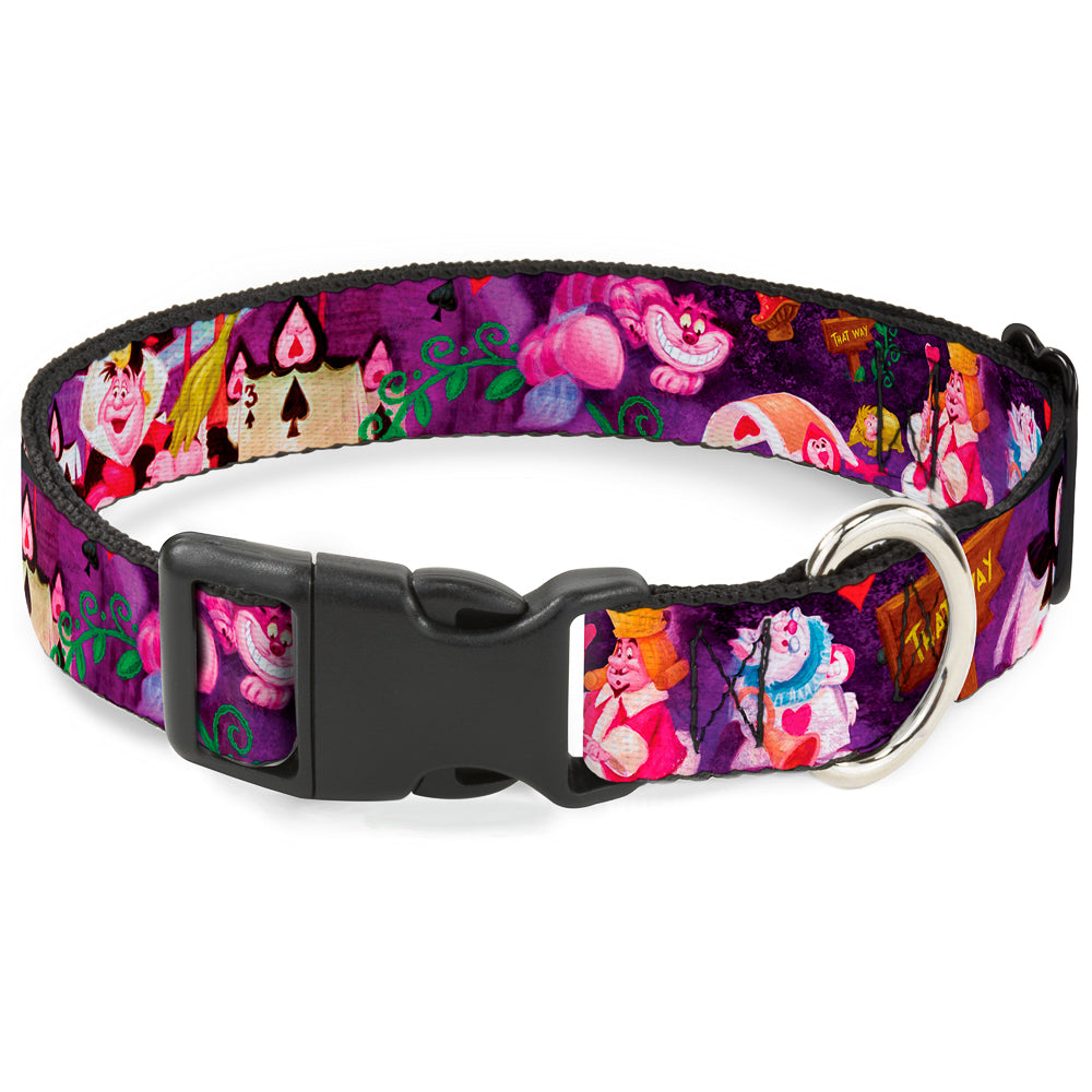 Plastic Clip Collar - Alice & the Queen of Hearts Scenes