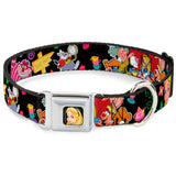 Alice CLOSE-UP Full Color Seatbelt Buckle Collar - Alice's Encounters in Wonderland