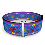 Cinch Waist Belt - Classic Aladdin Magic Carpet Tapestry Blue Purple Gold Red