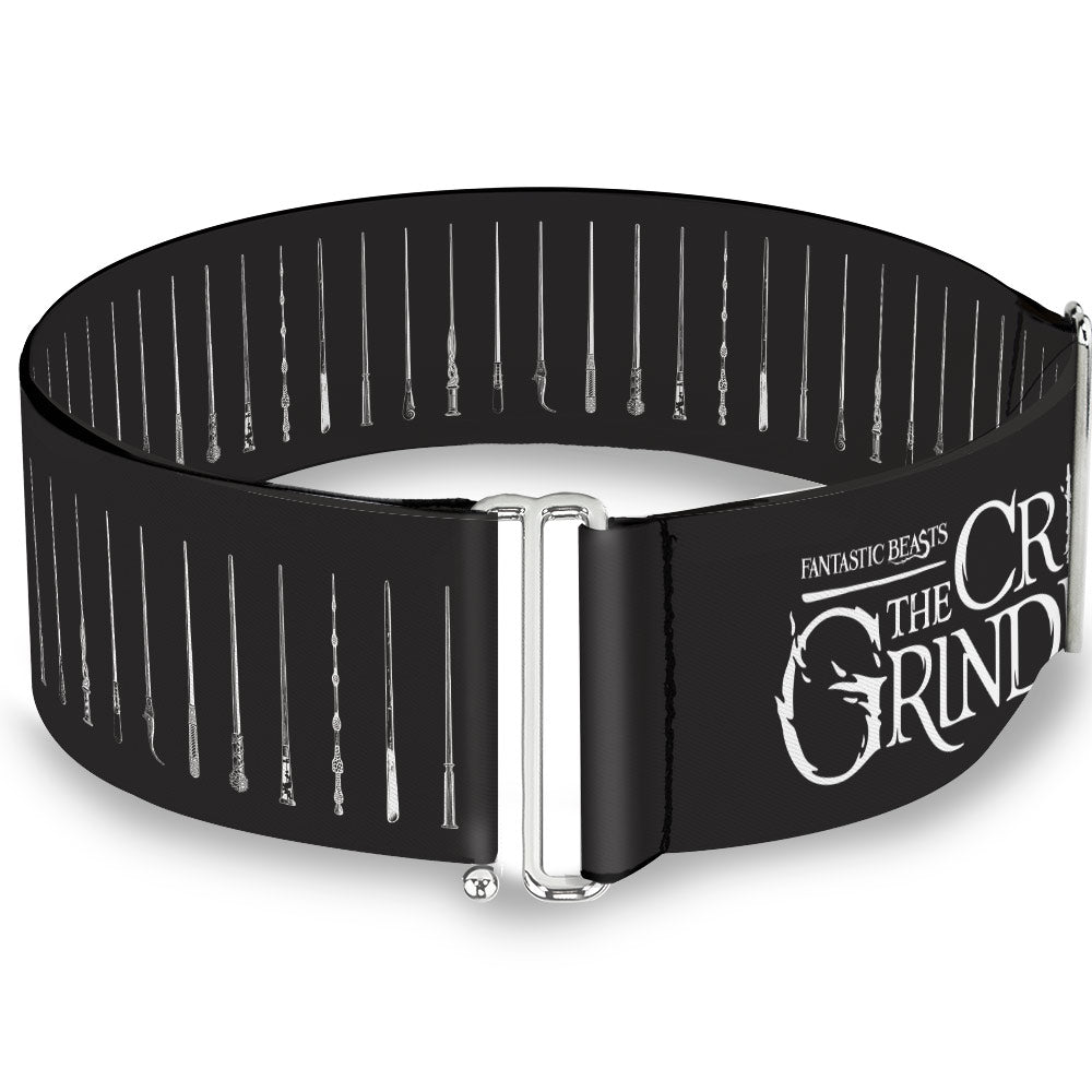 Cinch Waist Belt - FANTASTIC BEASTS THE CRIMES OF GRINDELWALD 10-Wands Charcoal White