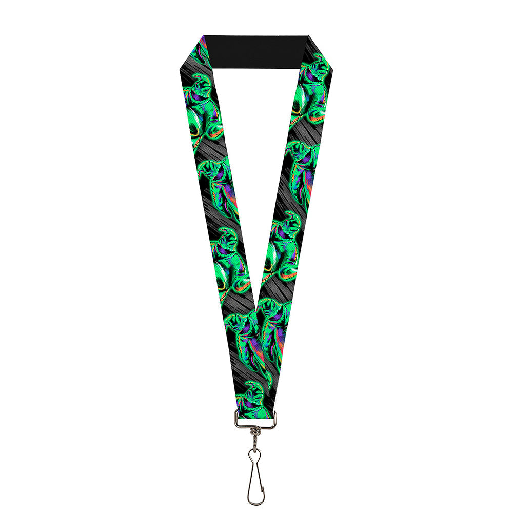 Lanyard - 1.0" - Oogie Boogie Pose Electric Glow