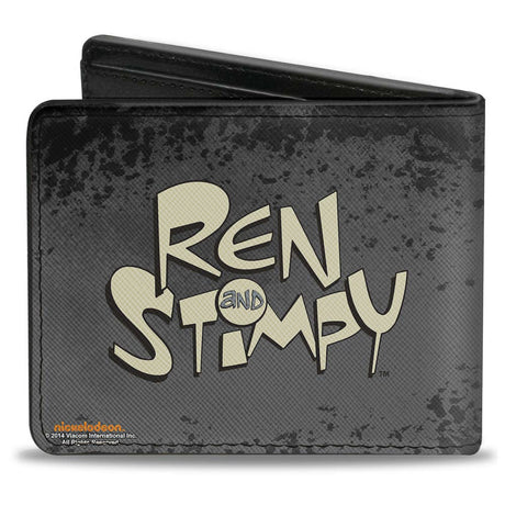 Bi-Fold Wallet - Ren & Stimpy Onward & Upward + Logo