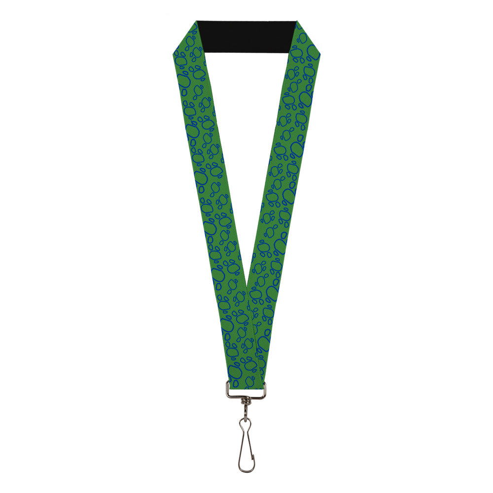 Lanyard - 1.0" - Toy Story Rex Pose Scales Greens Blue