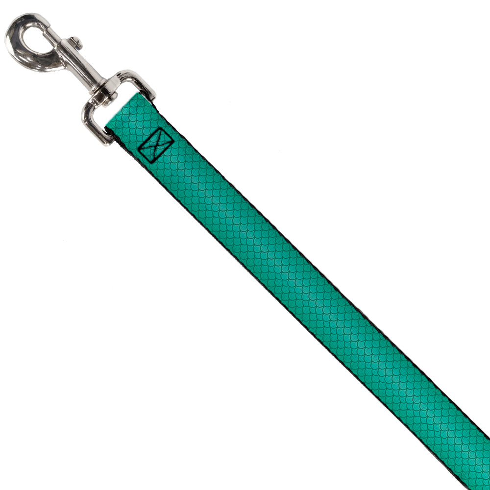 Dog Leash - Ariel's Scales Turquoise Blues