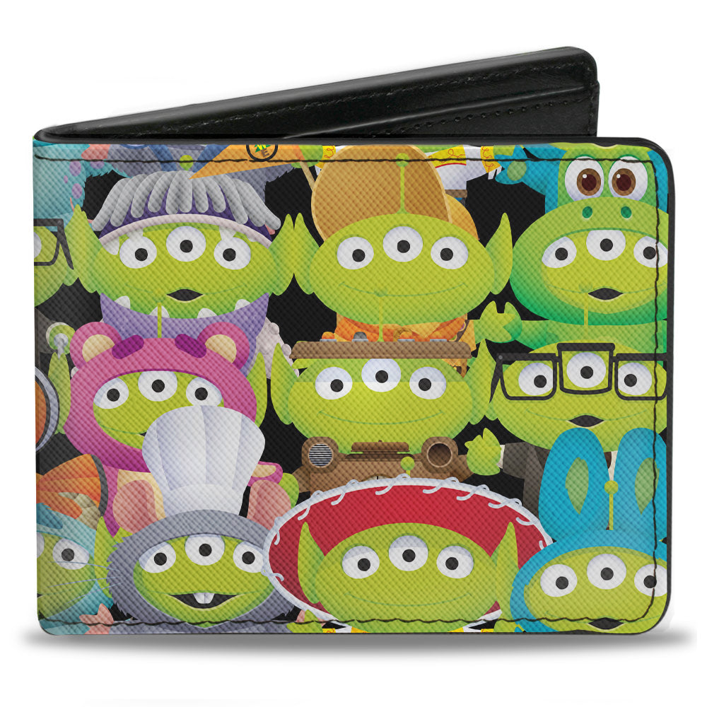 Bi-Fold Wallet - Toy Story Aliens Pixar Character Cosplay Mashup