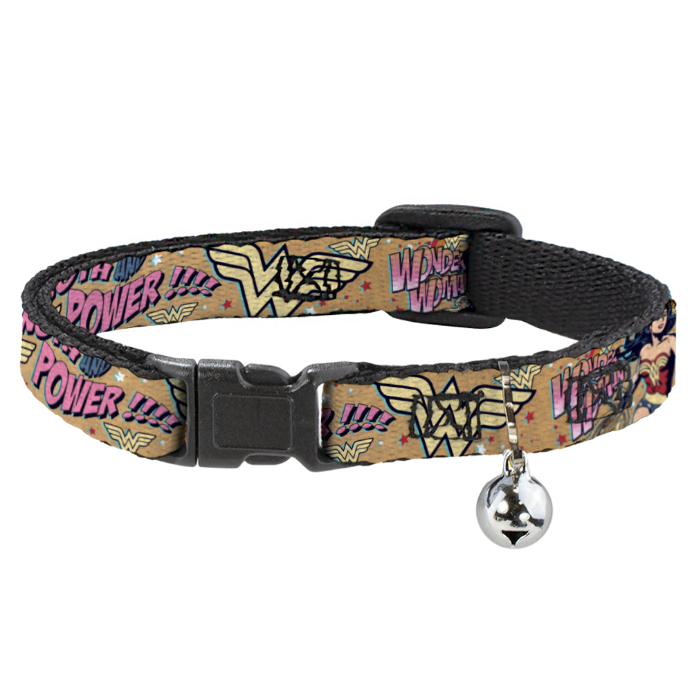 Cat Collar Breakaway - Wonder Woman Strength & Power