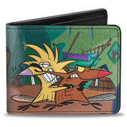 Bi-Fold Wallet - Angry Beavers Norbert & Daggett Poses