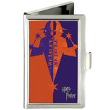 Business Card Holder - SMALL - Harry Potter WEASLEY & WEASLEY Wizard Logo FCG Orange-Red Purple